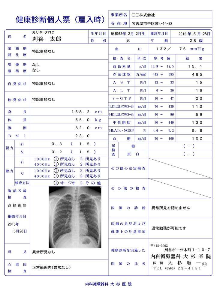 料金 病院 診断 書